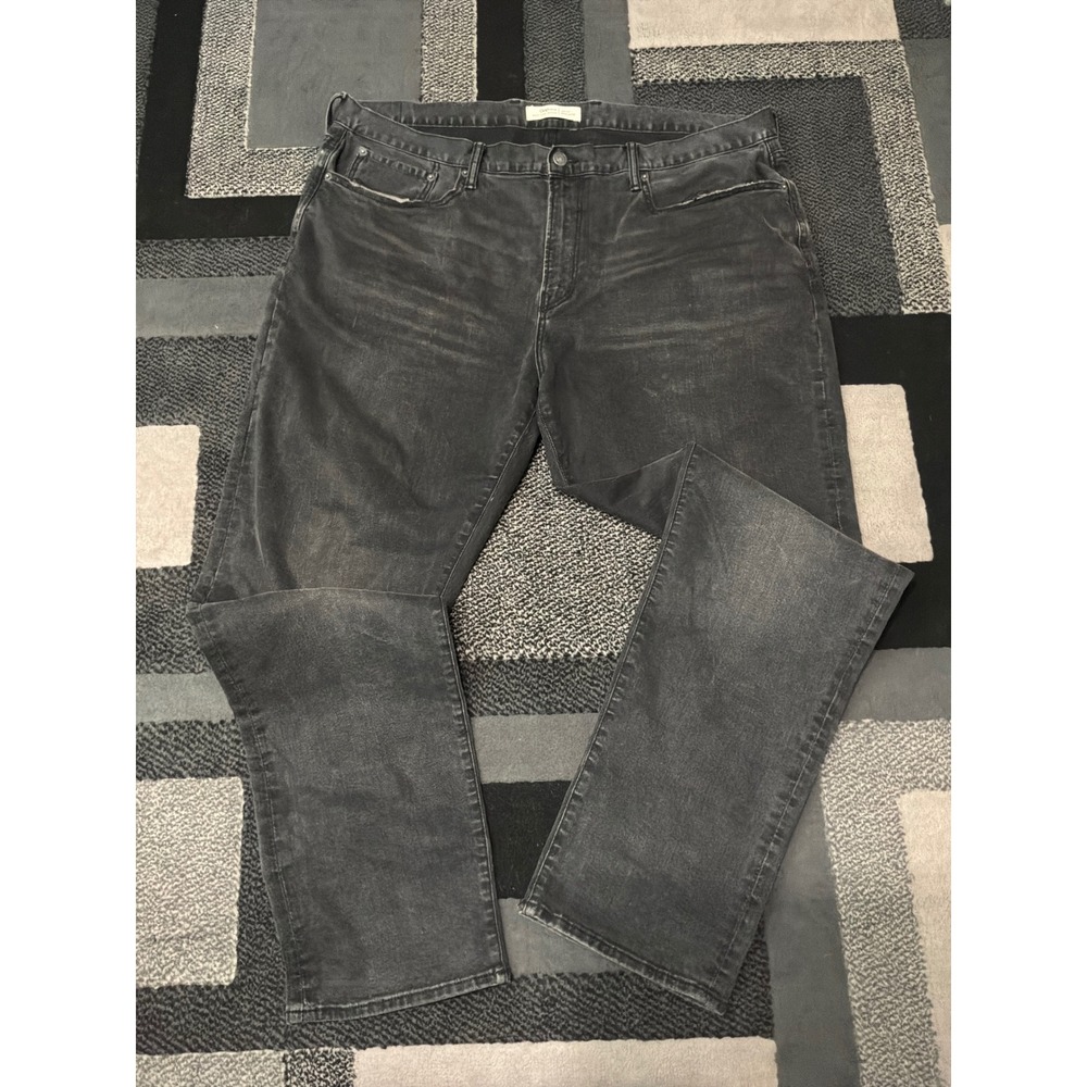 Gap Straight Fit Jeans Mens 40x34 Black Excellent